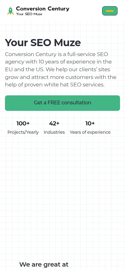 Conversion Century — изглед на телефон