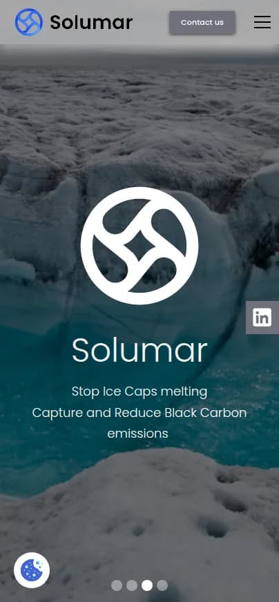 Solumar — изглед на телефон